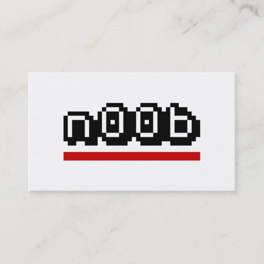 Carte De Visite novice (Devant)