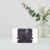 Carte De Visite NOX FLORESCENS - Dark Gothic Queen of Roses and St (Debout devant)