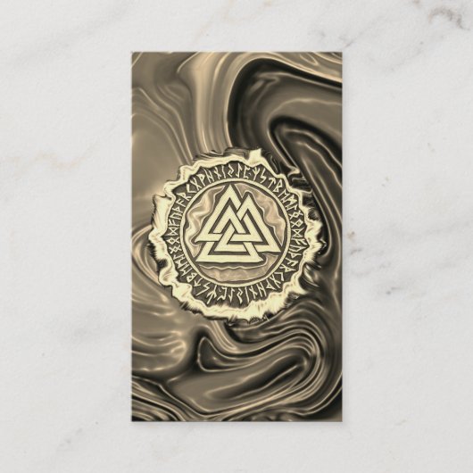 Carte De Visite Noyer noir (déformé) (Devant)