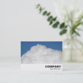 Carte De Visite Nuage Cumulus (Debout devant)