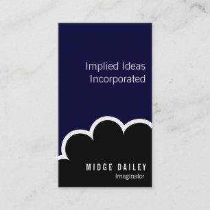 Carte De Visite Nuage d'imagination