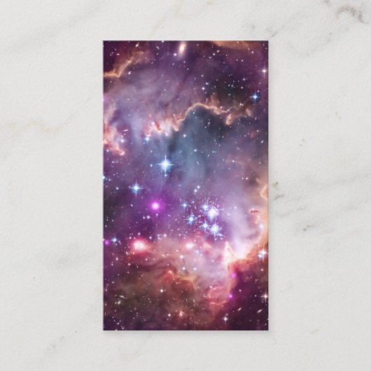 Carte De Visite Nuage Magellanique Violet (Devant)