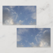 Carte De Visite Nuage n° 13 (Devant / Derrière)