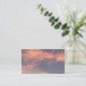 Carte de visite Nuages (Debout devant)