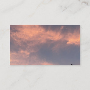 Carte de visite Nuages