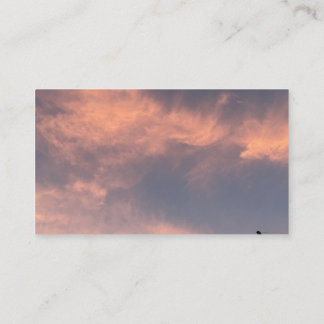 Carte de visite Nuages