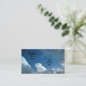 Carte De Visite Nuages (Debout devant)