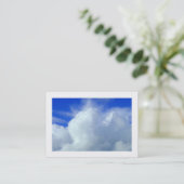 Carte De Visite Nuages (bordé) (Debout devant)