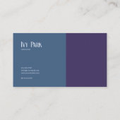 Carte De Visite Nuages cosmiques dramatiques Nebula (Dos)