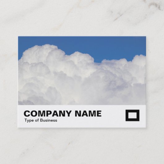 Carte De Visite Nuages cumulés (Devant)