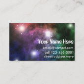 Carte De Visite Nuages spatiaux (Dos)