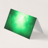Carte De Visite Nuages verts (Dos)