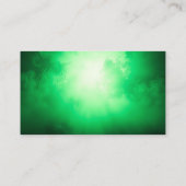 Carte De Visite Nuages verts (Dos)