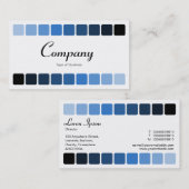 Carte De Visite Nuances alternatives v2 (Devant / Derrière)