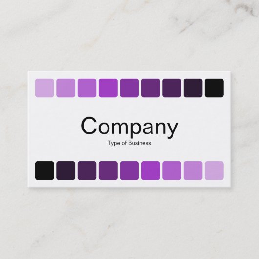 Carte De Visite Nuances alternées 05 (Devant)