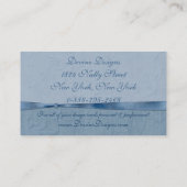 Carte De Visite Nuances de bleu (Dos)