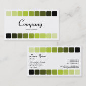 Carte De Visite Nuances de remplacement v2 (Devant / Derrière)