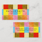 Carte De Visite Nuancier couleur (Devant / Derrière)