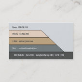 Carte De Visite Nuancier [Nuances de gris V.4] (Dos)