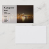 Carte De Visite Nuit d'horizon de San Diego (Devant / Derrière)