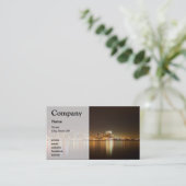 Carte De Visite Nuit d'horizon de San Diego (Debout devant)