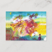 Carte De Visite NUIT DU CARNAVAL / Mascarade vénitienne,, Musique  (Dos)