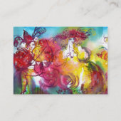 Carte De Visite NUIT DU CARNAVAL / Mascarade vénitienne,, Musique  (Dos)