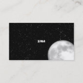 Carte De Visite Nuit Pleine lune (Dos)