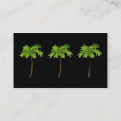 Carte De Visite Nuit tropicale (Dos)