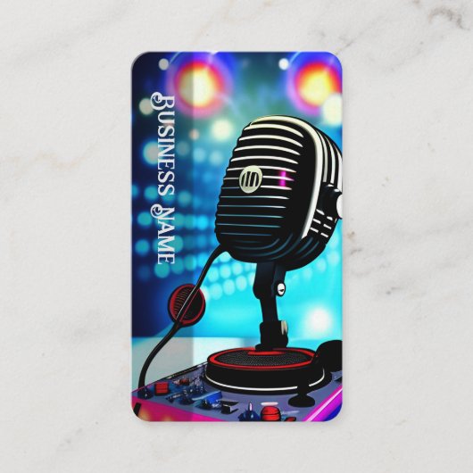 Carte De Visite Nuits karaoké (Devant)