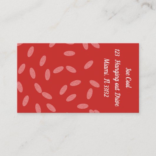 Carte de visite numérique (Devant)