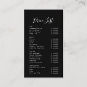 Carte De Visite Numérisation simple et formelle pour payer le tari (Devant)