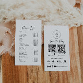 Carte De Visite Numérisation simple et moderne pour payer le tarif