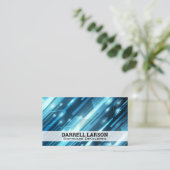 Carte De Visite Numéro de technologie Arrière - plan (Debout devant)