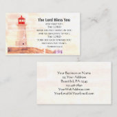Carte De Visite Numéros 6 24-26 Le Seigneur vous bénisse, Phare (Devant / Derrière)