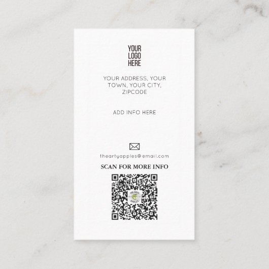 Carte De Visite Numéros aléatoires Math Tutor enseignant école à d (Dos)