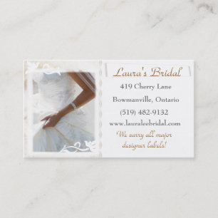 Carte de visite nuptiale