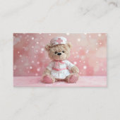 Carte De Visite Nurse Bear RN, LVN, LPN, Gardien (Devant)