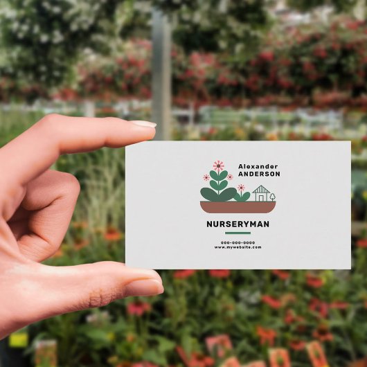 Carte De Visite Nurseryman