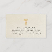 Carte De Visite Nurses Call the Shots special personalized (Dos)