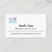 Carte De Visite NuSkin (Devant)