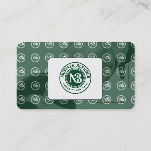 CARTE DE VISITE NUSTAFA B (Devant)