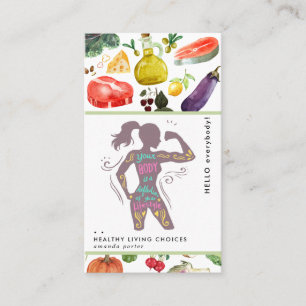 Carte de visite nutrition