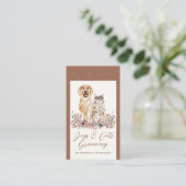 Carte De Visite Nutrition pour chiens et chats (Debout devant)