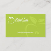 Carte De Visite Nutrition Specialist (Devant)