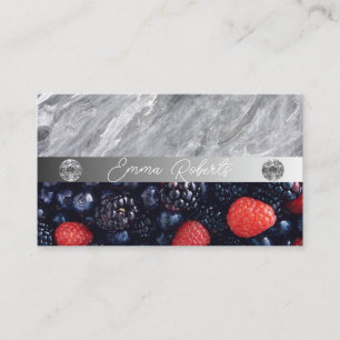 Carte De Visite Nutrition Thérapeute Santé et bien-être