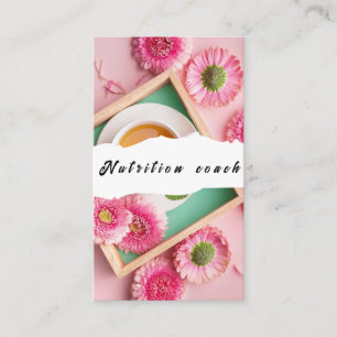 Carte De Visite Nutrition Thérapeute Santé et bien-être