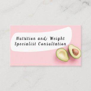 Carte De Visite Nutrition Thérapeute Santé et bien-être