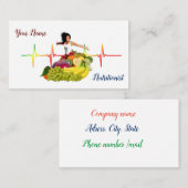 Carte De Visite Nutritionniste (Devant / Derrière)