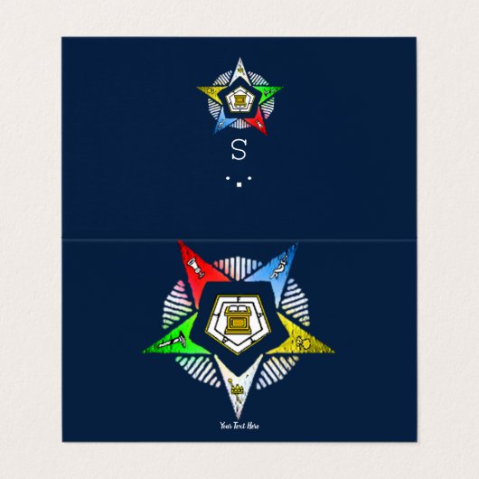 CARTE DE VISITE O.E.S (Extérieur déplié)